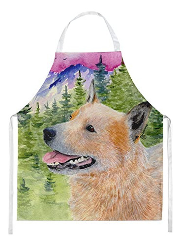 Caroline's Treasures Ss8335apron Australian Cattle Dog 