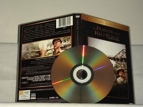 Dvd A Ponte Do Rio Kwai 1957-novo-original