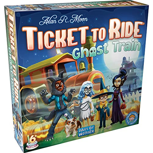 Juego De Mesa Ticket To Ride Ghost Train | Juego De Estrateg