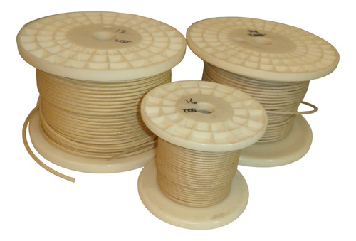 Cable Alta Temperatura 300 Grados Cal.10 Rollo 100 Metros