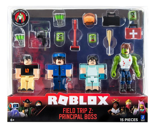 Roblox Figuras Field Trip Z Principal Boss+artículo Virtual