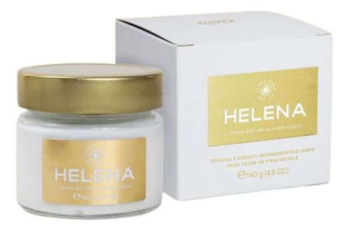 Creme Acetinado Hidratante Helena- 140g- Flora Pura