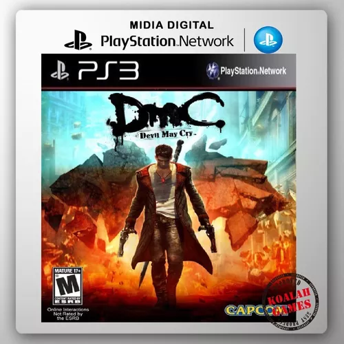 Jogo Dmc Devil May Cry Ps3 Mídia Física Lacrado - Arsenal PC - Os Melhores  Jogos , Vídeo Games e Pc Gamer !