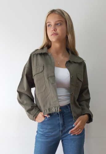 Campera Gabardina Mujer