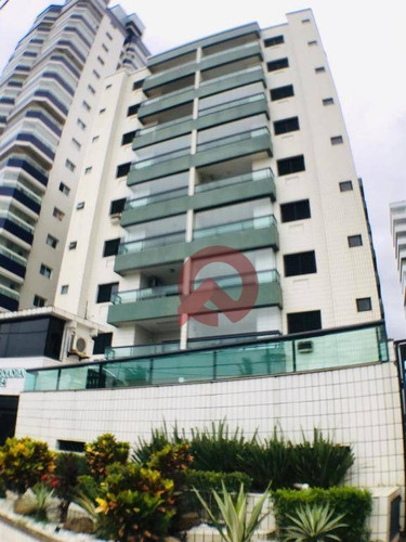 Imagem 1 de 29 de Apartamento Com 3 Dormitórios À Venda, 140 M² Por R$ 450.000,00 - Vila Guilhermina - Praia Grande/sp - Ap2088