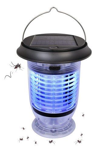 Exterminador Solar De Insectos Autolimpiante Para Exteriores