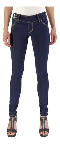 Jeans Lee Mujer Skiny Pretina Ancha A52