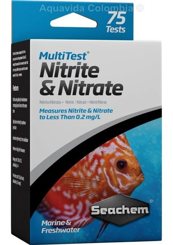 Multi Test Nitrite/nitrate Seachem Para- Acuarios