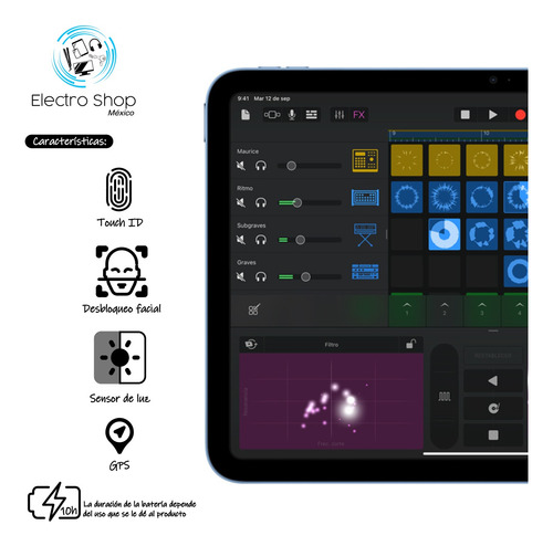 iPad Tablet Apple 10.9 10ma Generación Wi-fi 256gb Azul