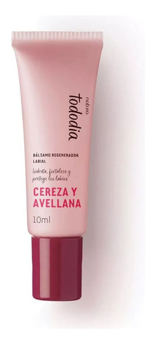 Balsamo Regenerador Labial Cereza Y Avellana Tododia Natura