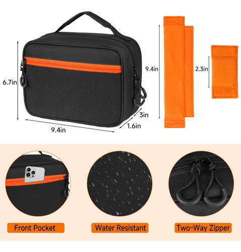 Funda Para Micrófono Inalámbrico Mrinca Con 3 Ranuras De Has