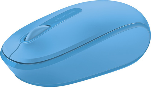 Imagen 2 de 3 de Mouse Microsoft Inalambrico Celeste 1850 Exclusivo