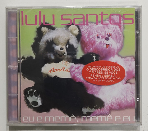 Cd - Lulu Santos - ( Eu E Memê, Memê E Eu )