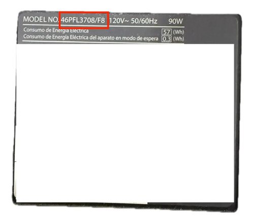 Tarjeta Fuente Philips 46pfl3708/f8 Ba3au0f0102 1 (Usado)