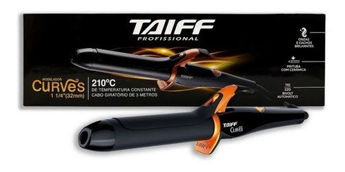 Modelador De Cachos Taiff Curves 32mm 210°c Bivolt 110v/220v