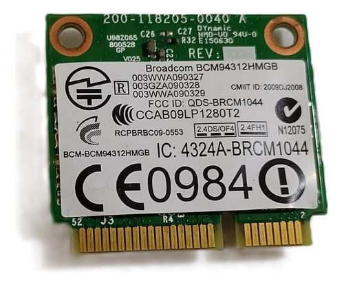 Tarjeta Wifi Broadcom Bcm94312hmgb Laptop Hp Mini 110