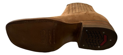 Botas De Hombre La Troje Modelo Cuadrado Ringle