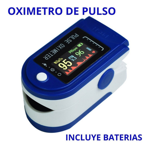 Oximetro De Pulso Monitor De Saturacion De Oxigeno