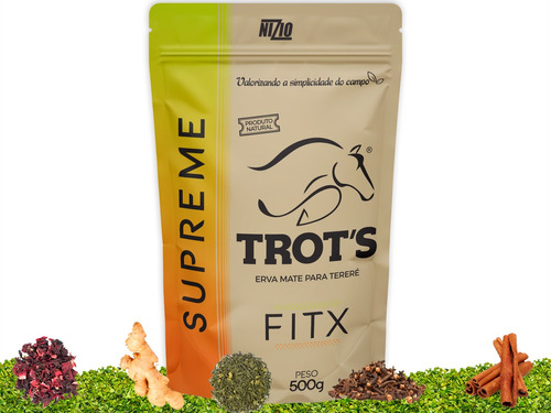 Erva De Terere Trots Sabor Supreme Fitx Premium 500g Fit