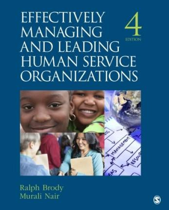 Libro Effectively Managing And Leading Human Service Orga...