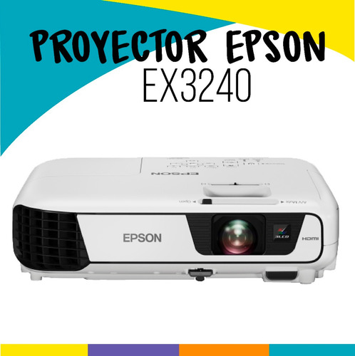 Proyector Epson Ex3240 Wifi 3200 Lumens Hdmi S31+ Ex5250