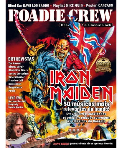 Revista Roadie Crew: Heavy Metal & Classic Rock - Ed. 221 