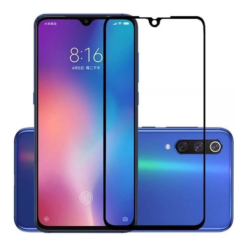 Vidrio Templado Full Cover 5d 6d 9d Para Xiaomi Mi 9