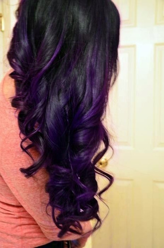 Imagen 3 de 9 de Tinta Fantasia Cabello Colores Color Violeta Vibrante 100ml