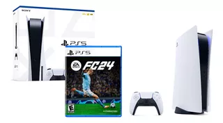 Consola Playstation 5 Con Lector De Discos + Ea Sports Fc 24