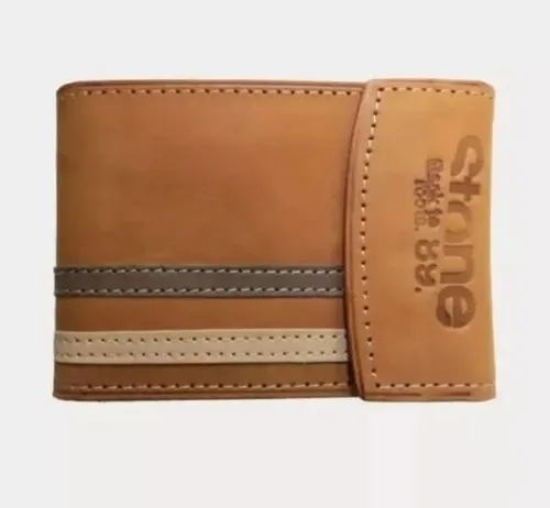 Billetera online stone cuero