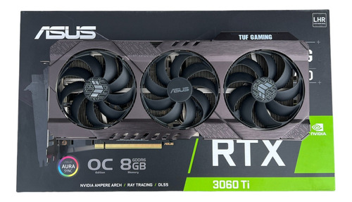 Tarjeta Gráfica Asus Nvidia Geforce Tuf Rtx 3060ti Gddr6 8gb