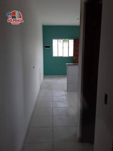 Casa Com 1 Dormitório À Venda, 40 M² Por R$ 155.000 - Nova Itanhaém - Interior - Itanhaém/sp - Ca5307