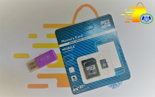 Cartão Memória 4gb Com Adaptador E Pendrive