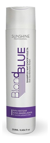 Shampoo Matizador Violeta Sunshine Professional Blond Blue 