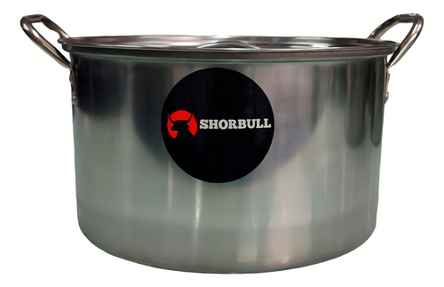 Ollas Con Tapa Acero Inoxidable 8 Pz 4.5 5 8 10 Lt Shorbul Color Gris