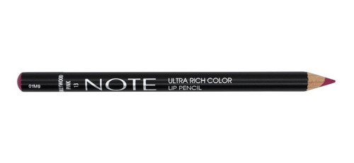 Note Ultra Rich Color Lip Lapiz Delineador De Labios Vegano