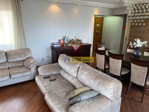 Imagem 5 de 14 de Cobertura Com 3 Dormitórios À Venda, 128 M² Por R$ 640.000,00 - Baeta Neves - São Bernardo Do Campo/sp - Co0058