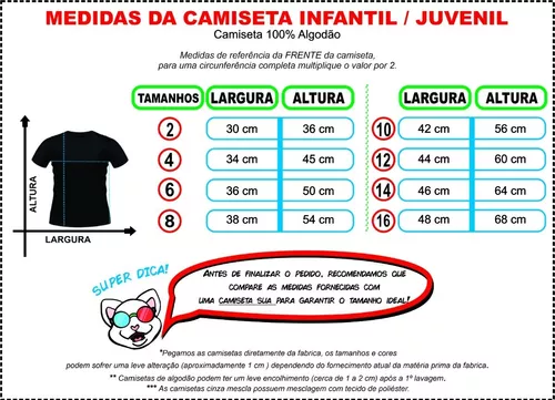 Camiseta Infantil Cuphead Show Xicrinho e Caneco Game