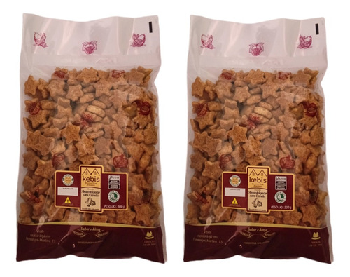 Kit 2 Biscoito Caseiro Amanteigado Com Canela 1kg Kebis