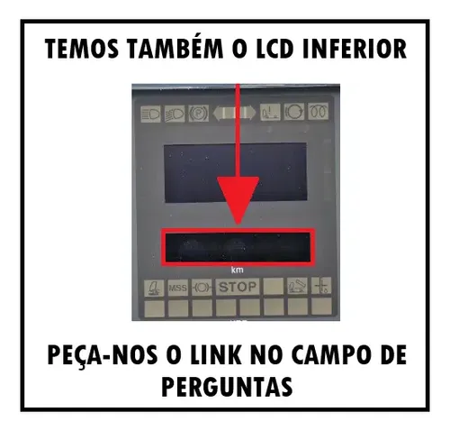 Display Lcd Painel Inst. Mercedes Benz 1933 1938 1944 0500rs