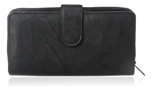 Buxton Heiress - Funda Para Libro De Cheques, Negro, Talla N