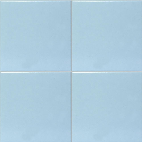 Imagem 2 de 2 de Revestimento Cerâmico Borda Azul Piscina Liso 20x20cm 1,72m²