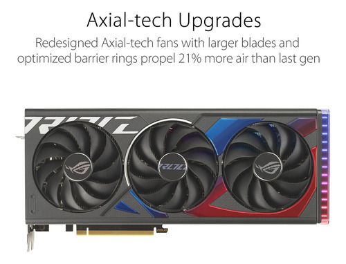 Tarjeta Gráfica Asus Rog Strix Geforce Rtx 4060 Oc 8 Gb Gddr