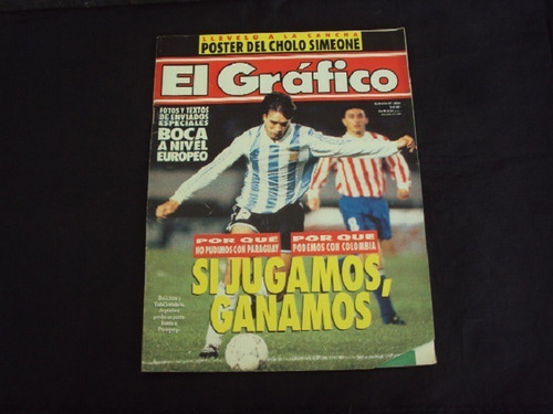 El Grafico # 3856 - Con Poster Gigante Cholo Simeone