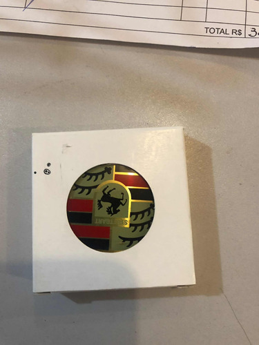 Emblema De Roda Porsche Resinado 58mm