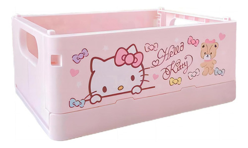 Caja De Almacenamiento De Hello Kitty, Organizador De E...