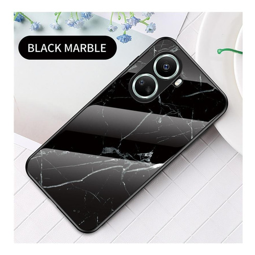 Carcasa Trasera De Silicona De Vidrio Templado Para Huawei N
