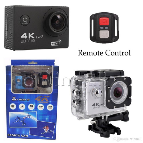 Camara V3r  4k Full Hd Sport 16 Mp Wifi Sumergible + Contr