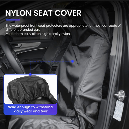 2 Fundas Universales Impermeables De Nailon Para Parte Delan