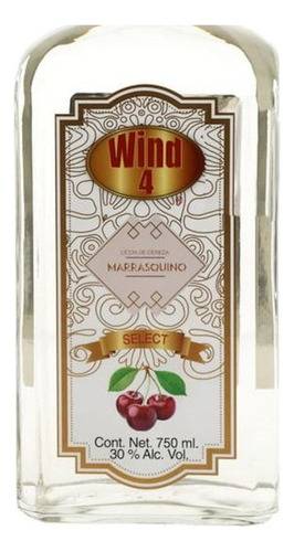 Pack De 4 Licor Wind 4 Marrasquino 750 Ml